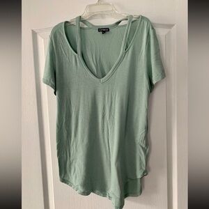 Express V-Neck Top